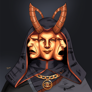 Three Faced Masked Entity